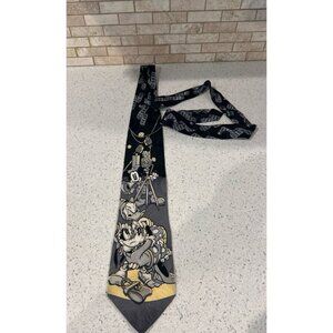 Vintage Mickey Inc. Mickey Donald and Goofy Director‎ Silk Tie